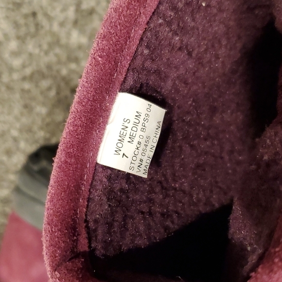 L.L.Bean Thinsulate Lined Suede winter boots shoes - Picture 9 of 10